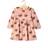 Button Down Dress- Chrysanthemum